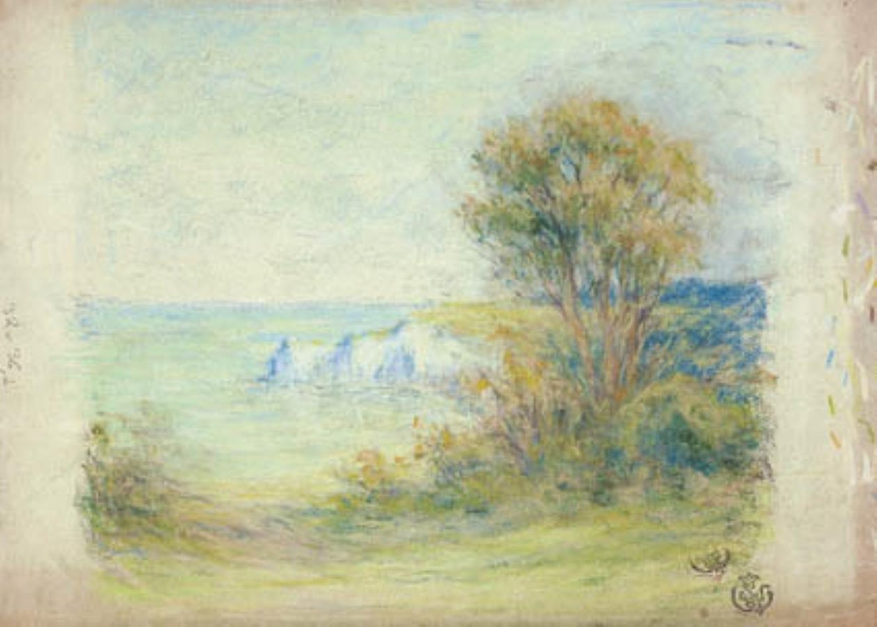 Felsen bei Étretat von Claude Emile Schuffenecker