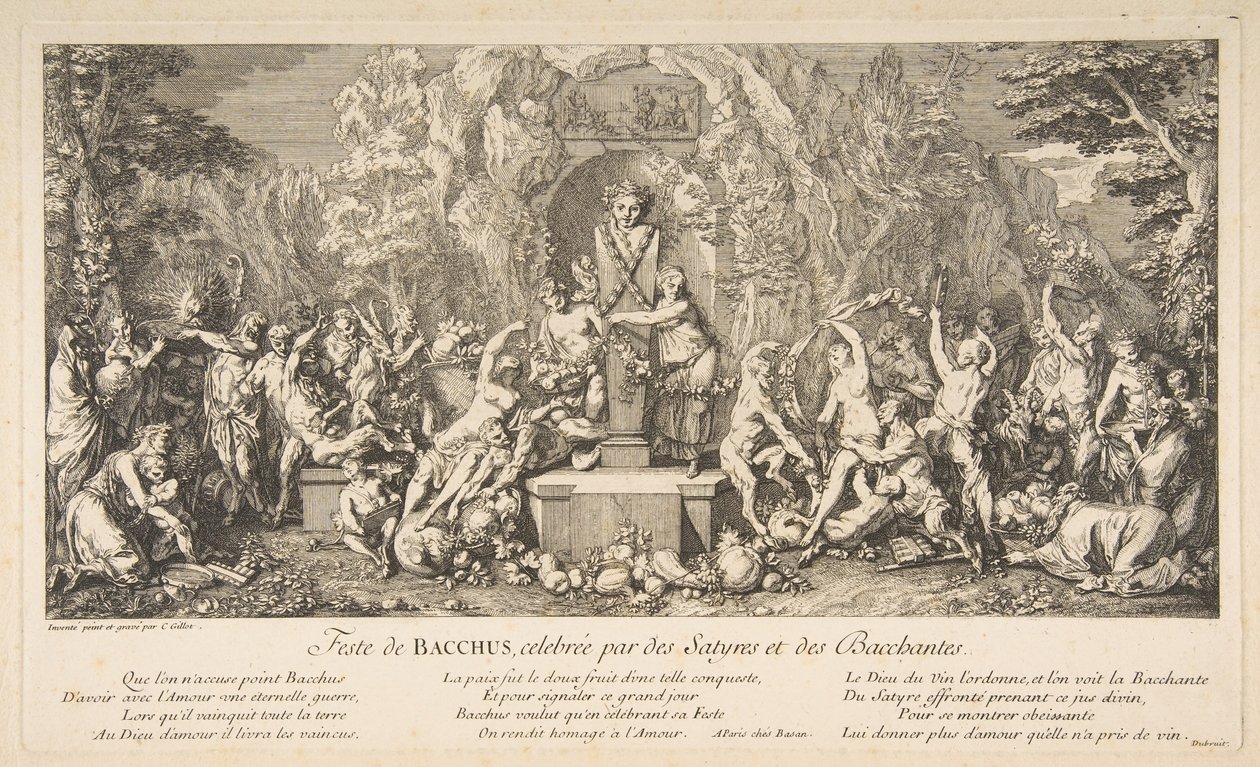 Das Bacchusfest von Claude Gillot