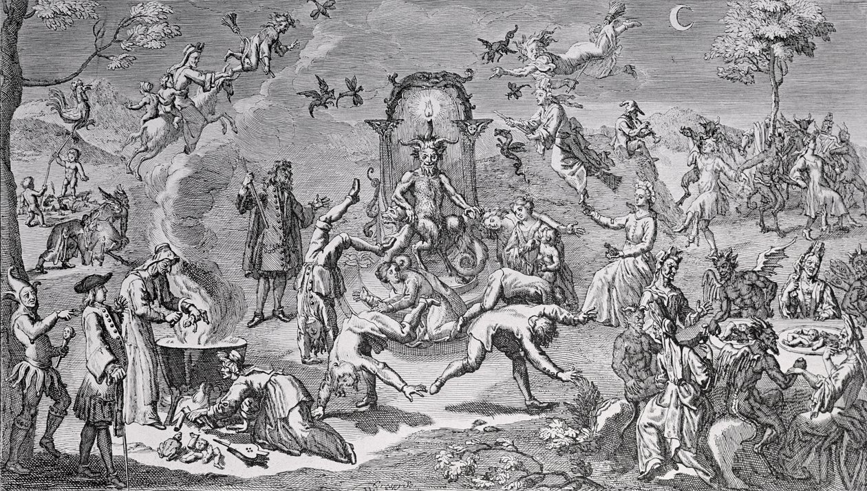 Der Hexensabbat von Claude Gillot