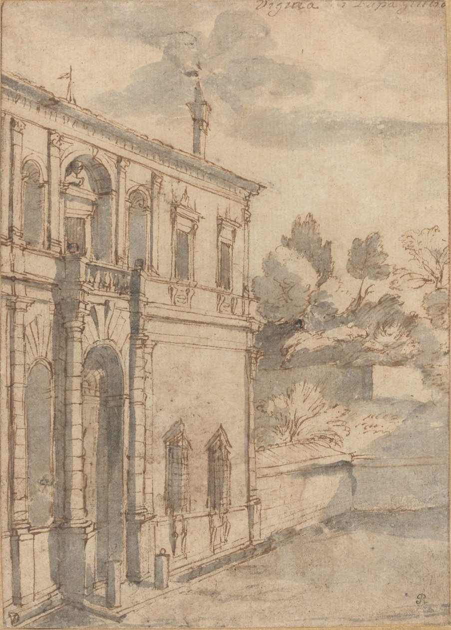 Villa di Papa Giulio von Claude Lorrain