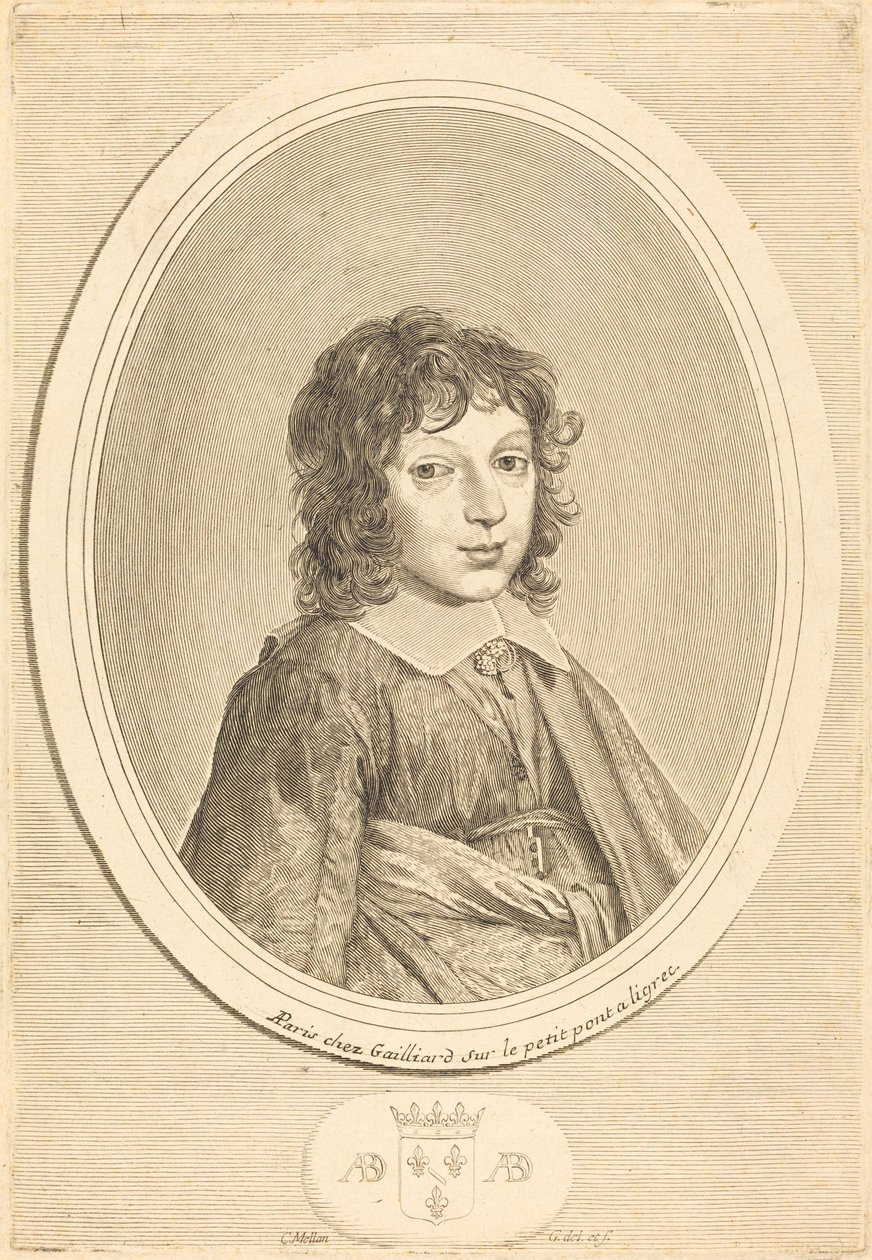 Armand de Bourbon, Prinz von Condé von Claude Mellan