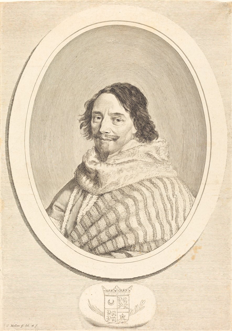 Henri de Mesmes von Claude Mellan