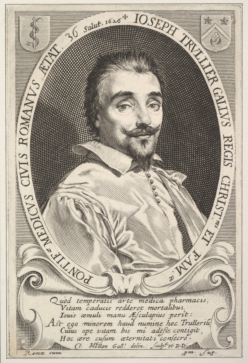 Joseph Trullier, 1626 von Claude Mellan
