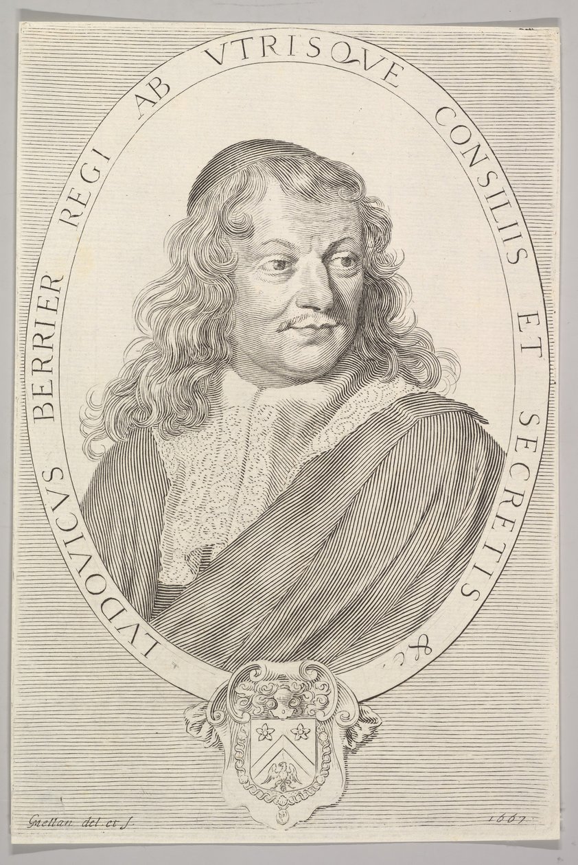Louis Berryer von Claude Mellan