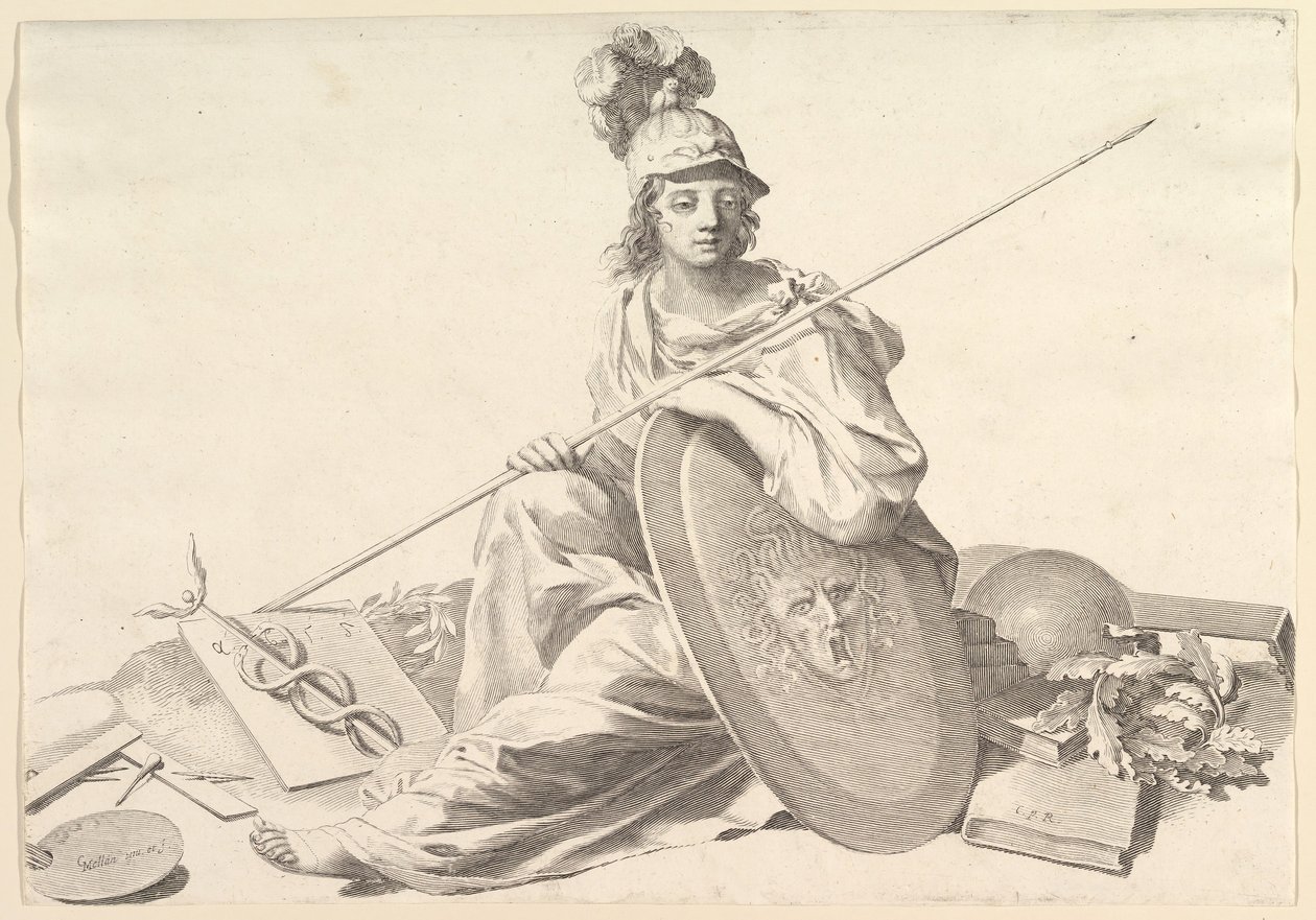 Minerva von Claude Mellan