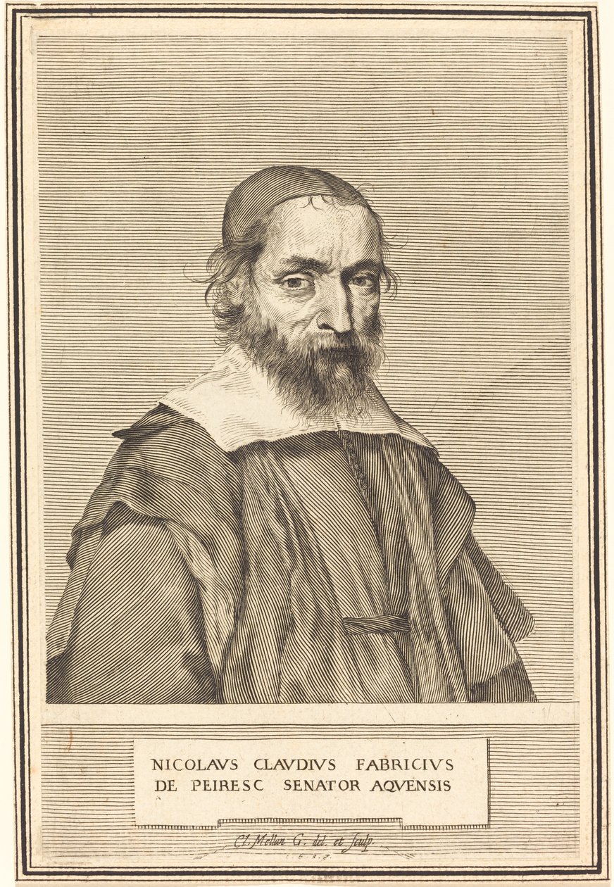 Nicolas-Claude Fabri de Peiresc von Claude Mellan