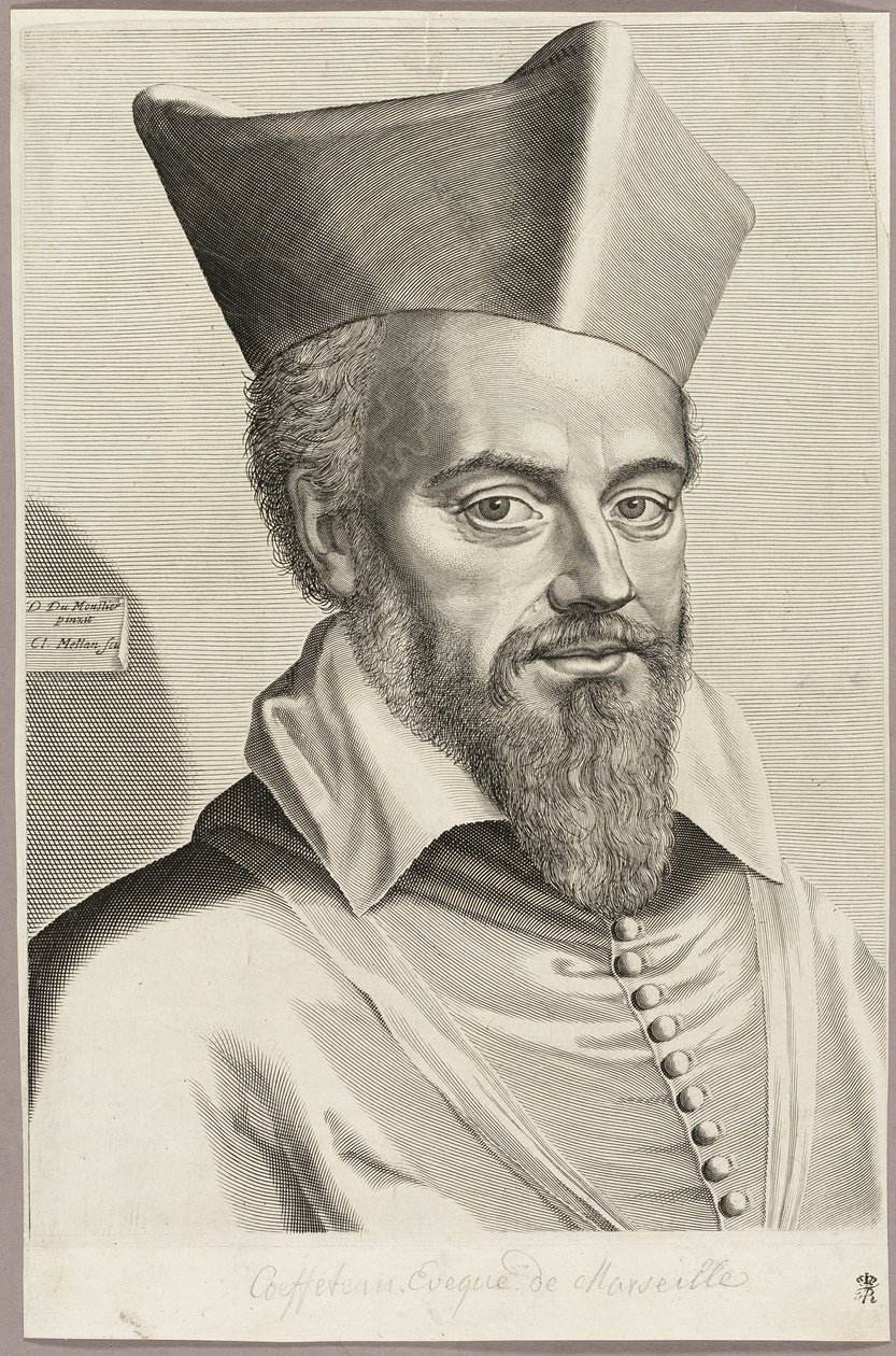 Nicolas Coeffeteau, Bischof von Marseille von Claude Mellan