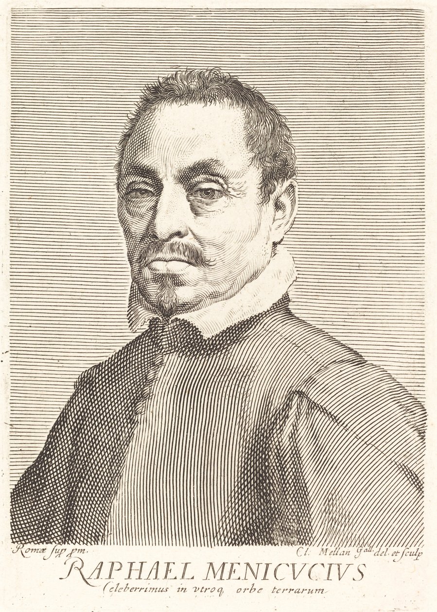 Raffaello Menicucci von Claude Mellan