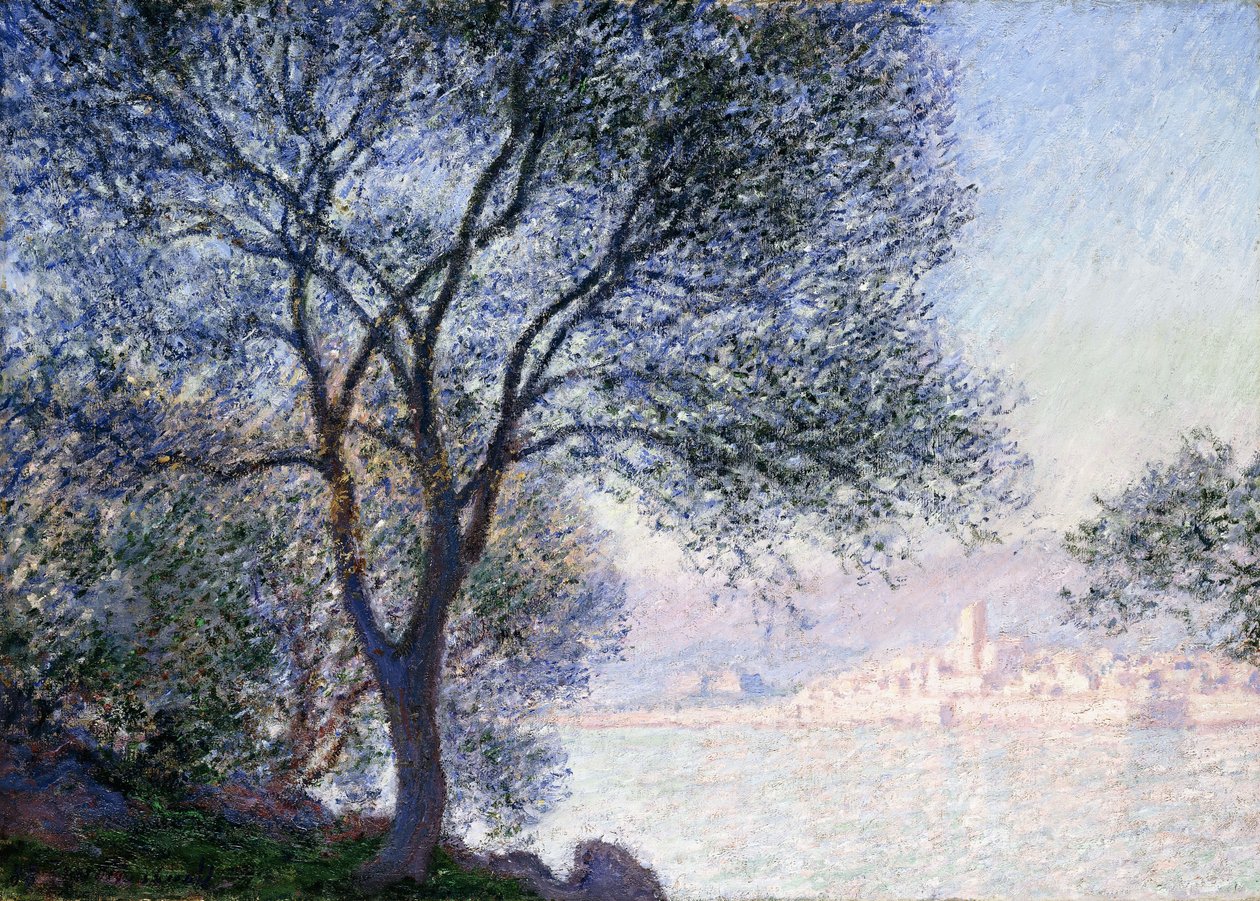 Antibes vom Salis aus gesehen, 1888 von Claude Monet