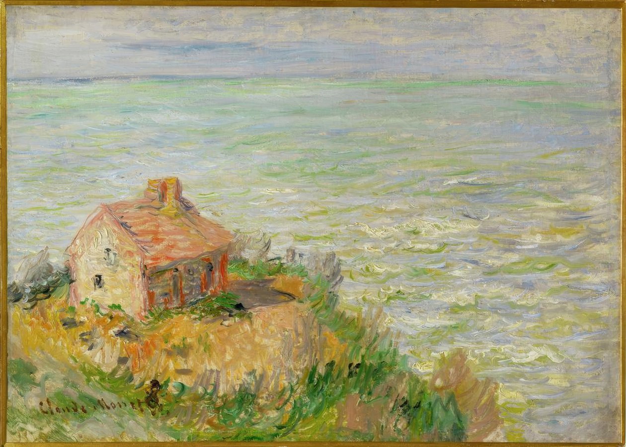 Zollhütte, Nachmittagseffekt von Claude Monet