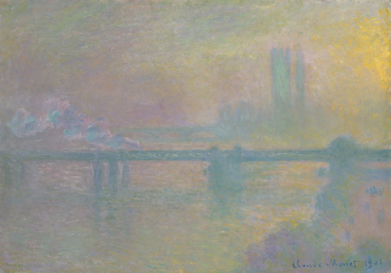 Charing Cross Bridge, London von Claude Monet