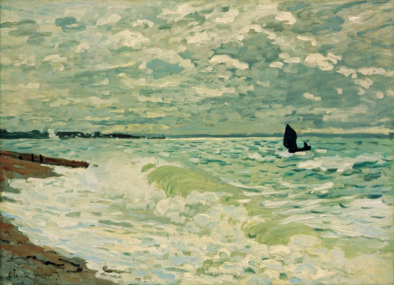 Das Meer bei Sainte-Adresse von Claude Monet