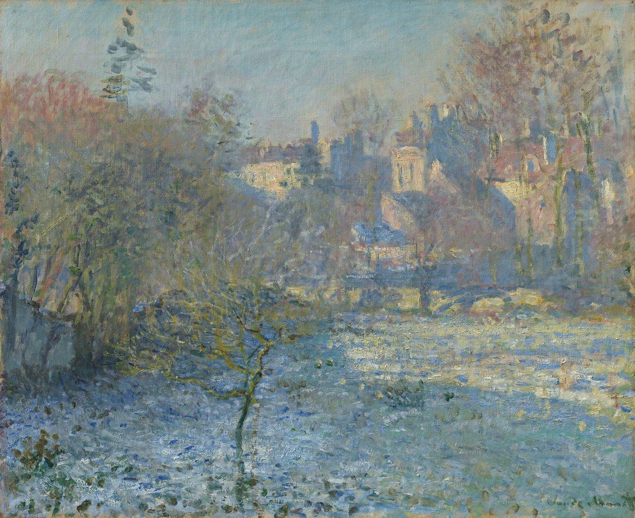 Raureif von Claude Monet