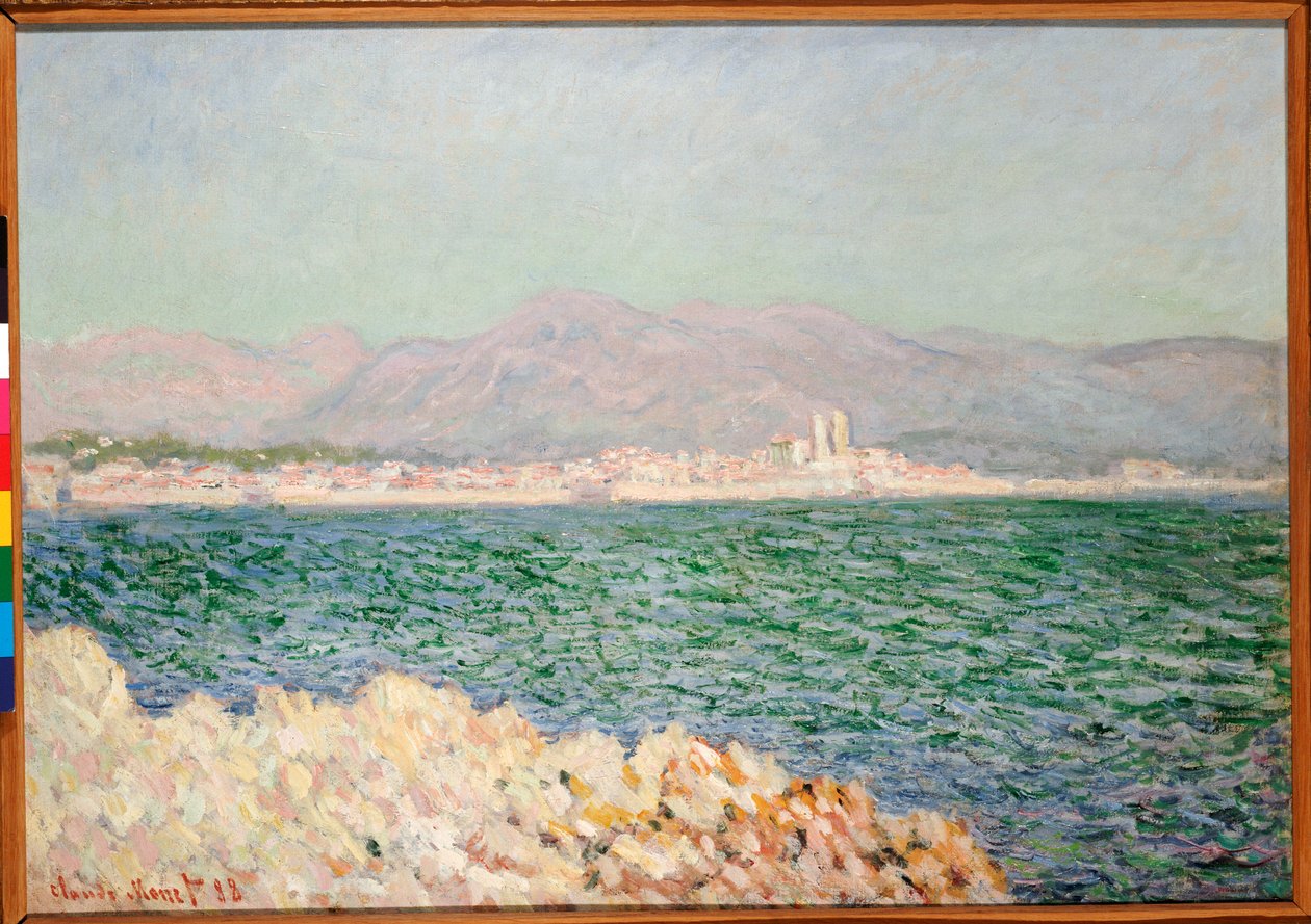 Golf von Antibes, 1888 von Claude Monet