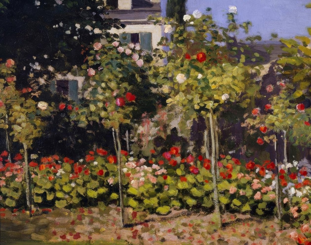 Blühender Garten von Claude Monet