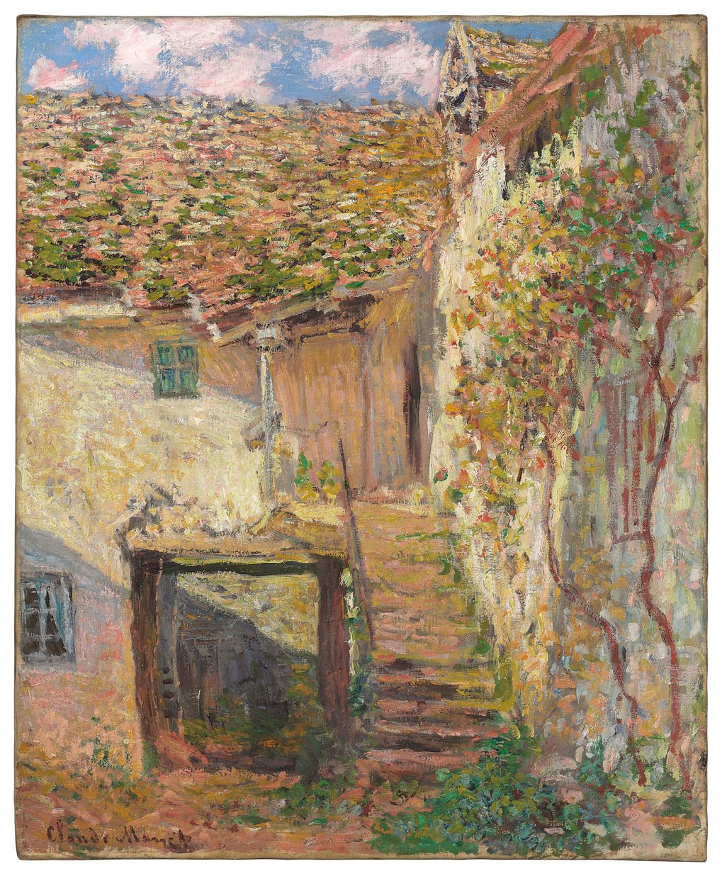 Die Treppe, 1878 von Claude Monet