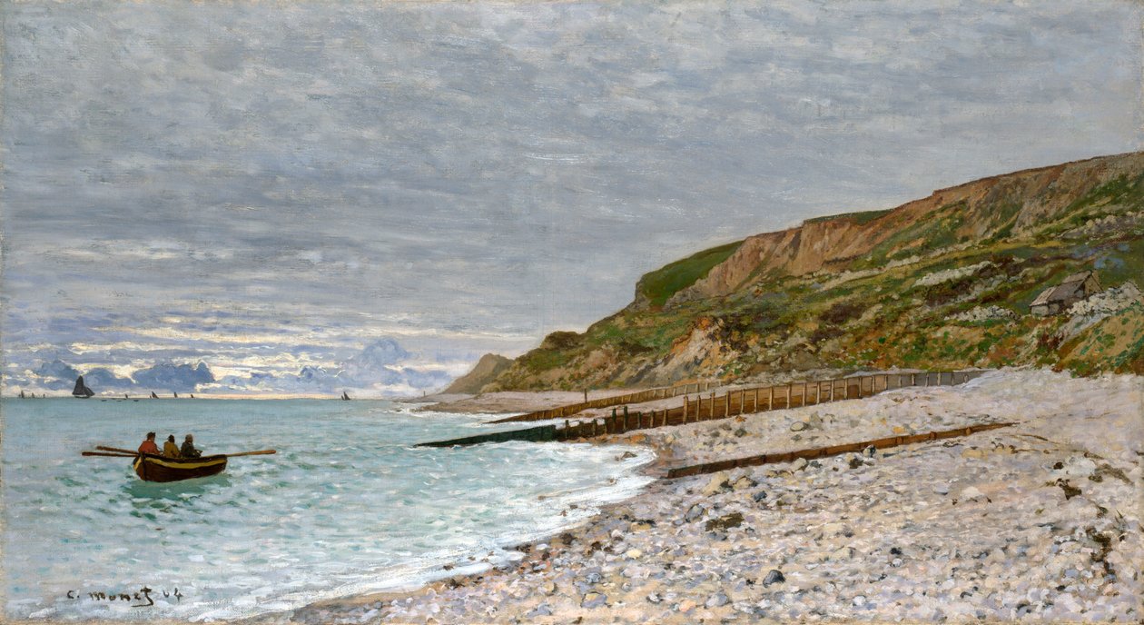 La Pointe de la Hève, Sainte-Adresse, 1864 von Claude Monet