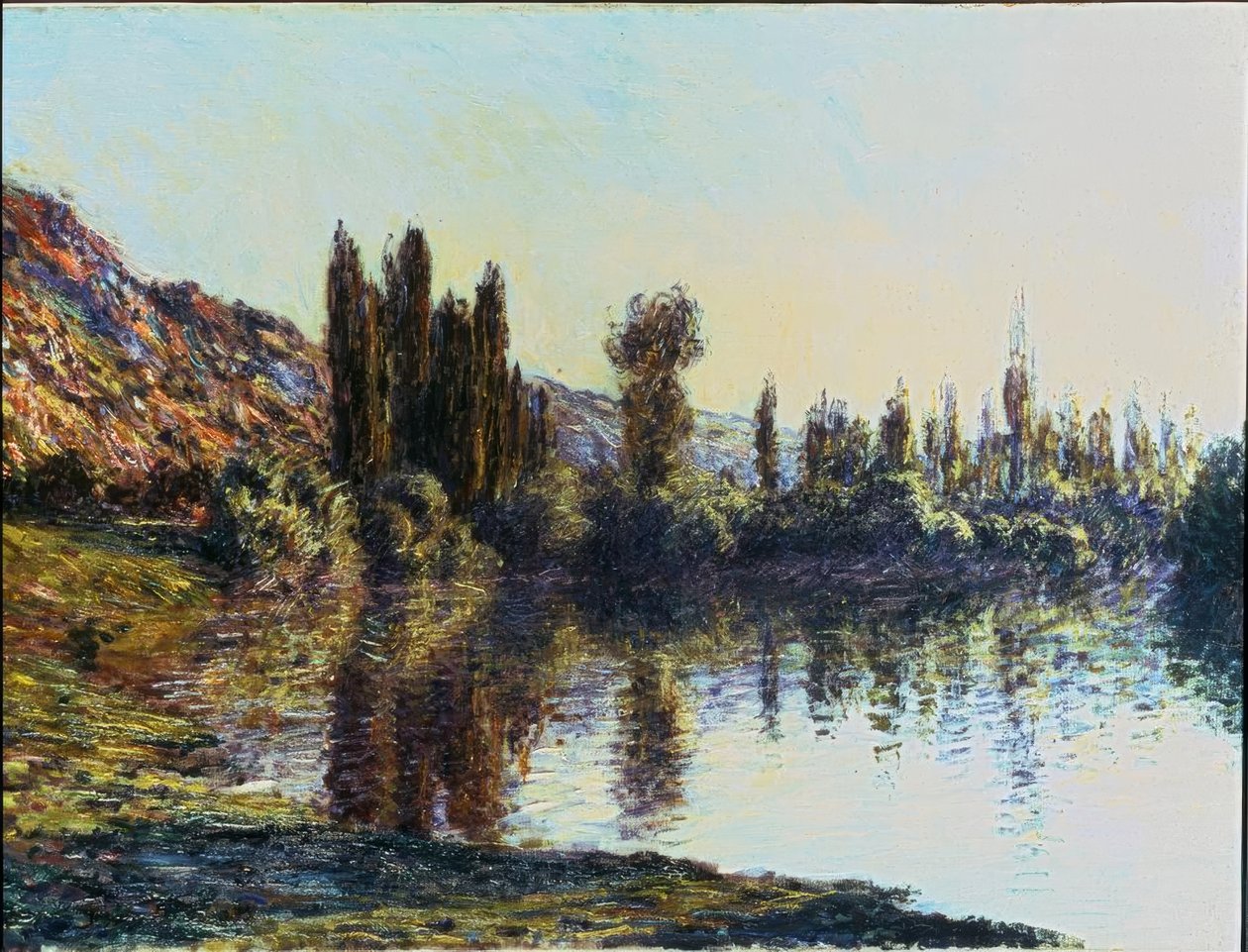 Die Seine bei Vétheuil von Claude Monet