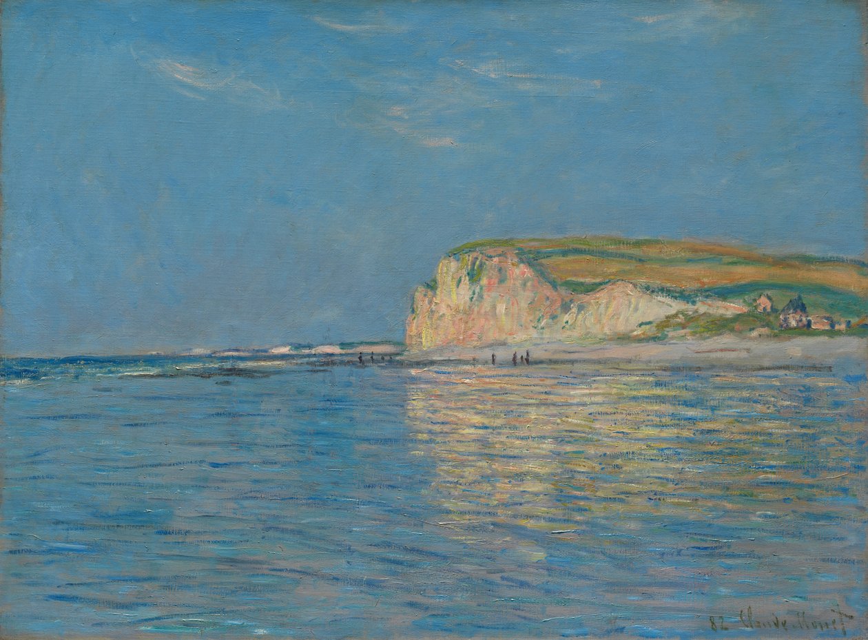 Ebbe bei Pourville, in der Nähe von Dieppe, 1882 von Claude Monet
