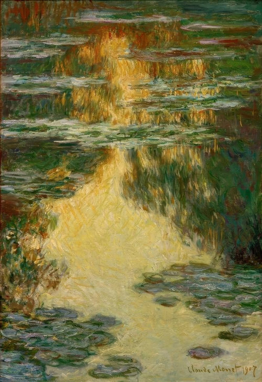 Seerosen von Claude Monet