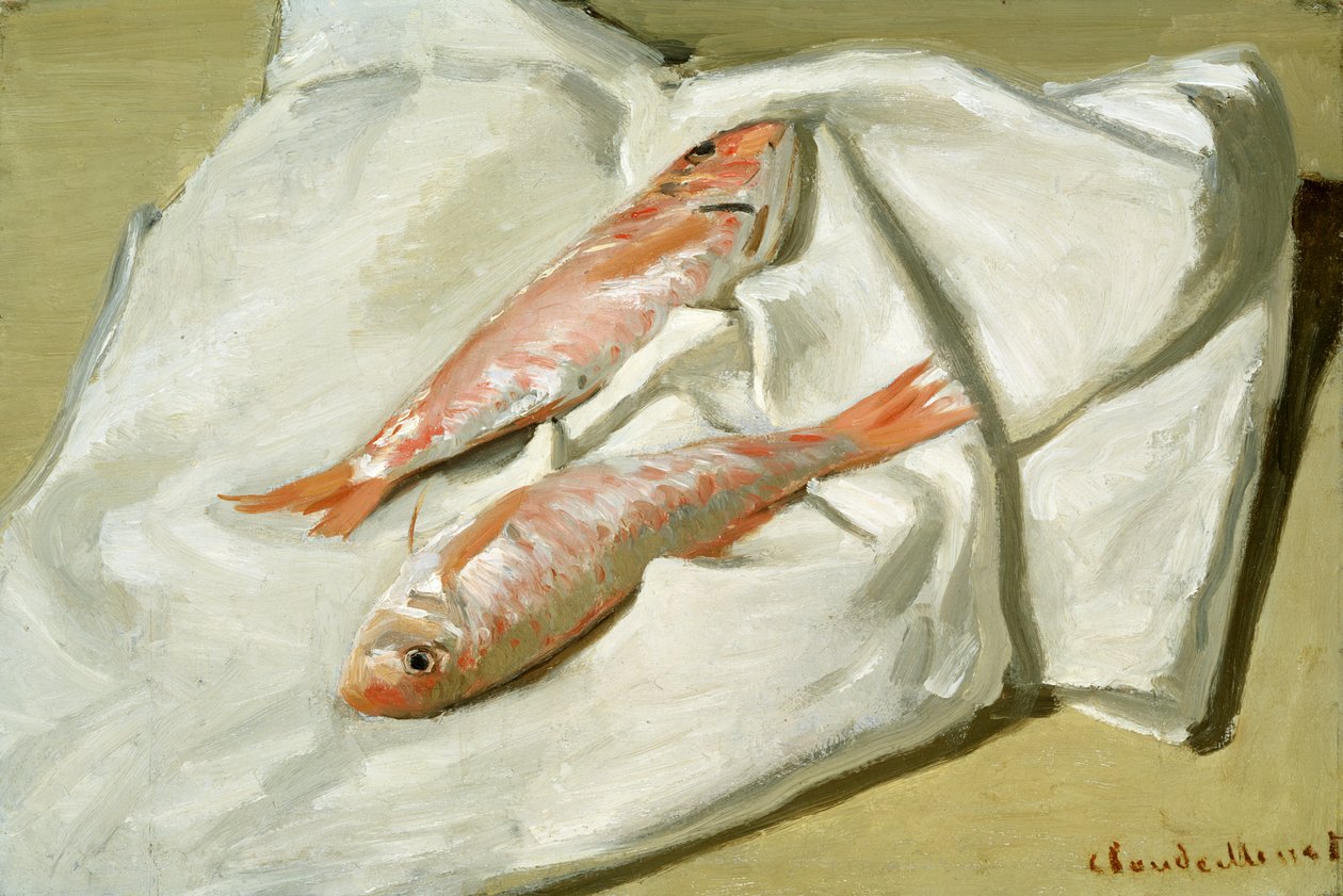 Rotbarbe, ca. 1870 von Claude Monet