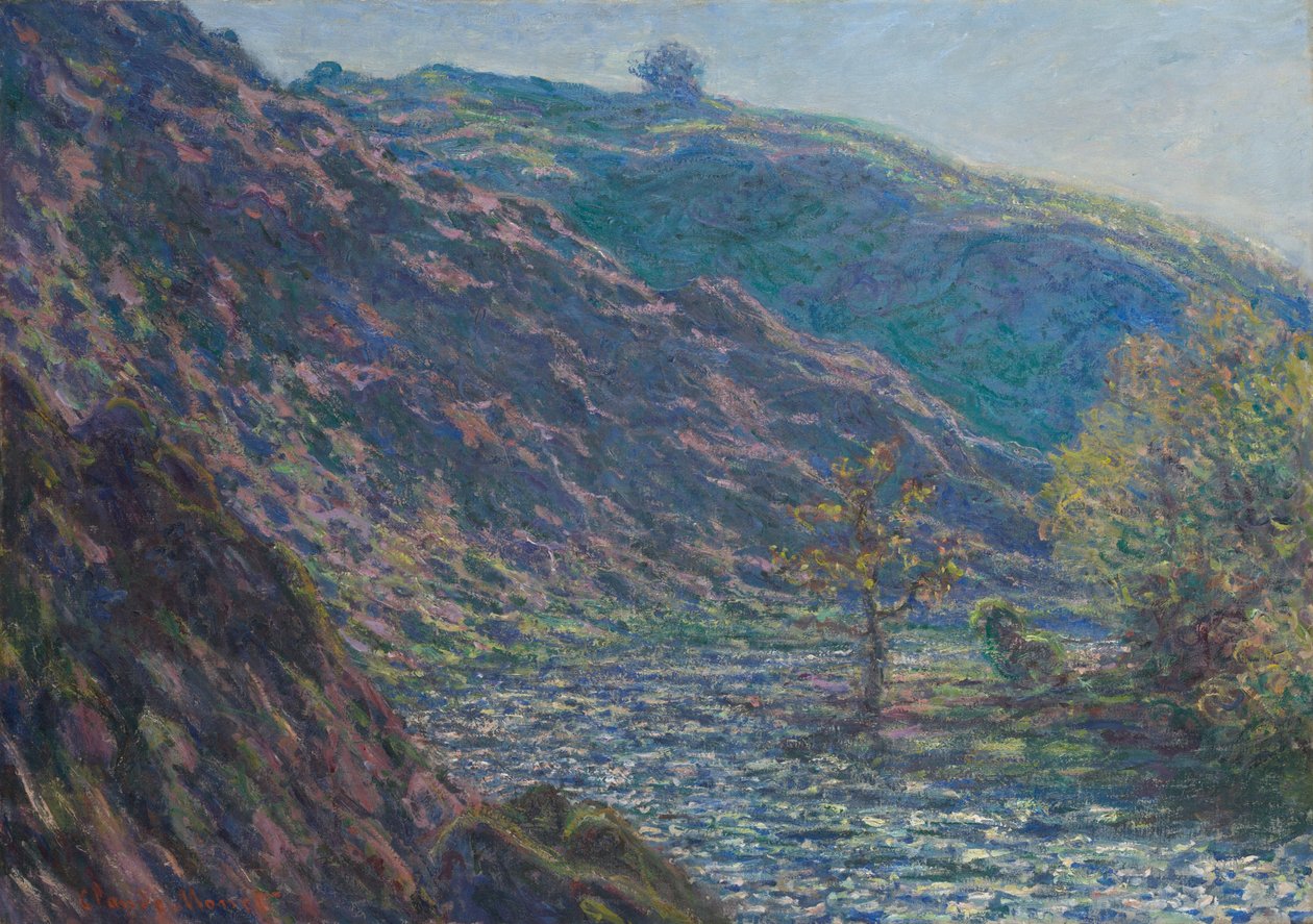 Der Fluss Petite Creuse von Claude Monet