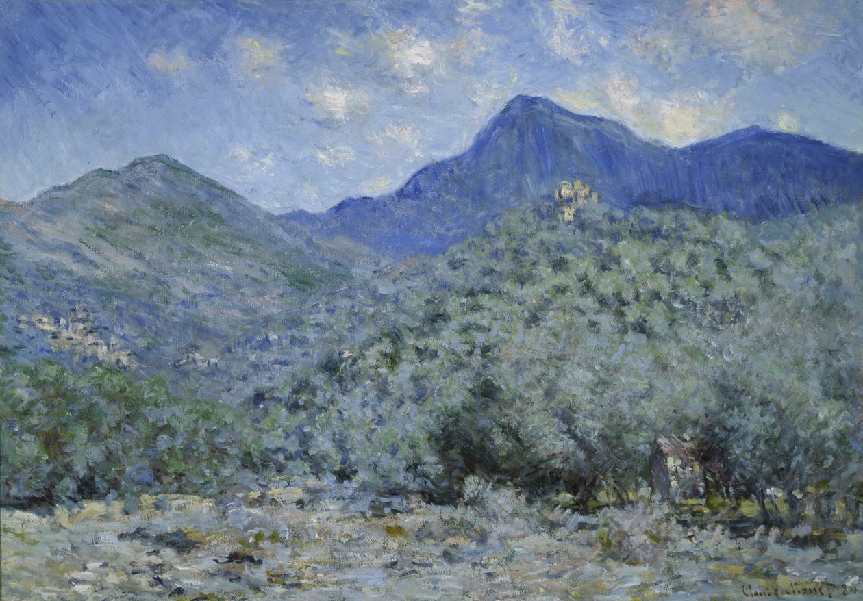 Valle Buona, in der Nähe von Bordighera von Claude Monet
