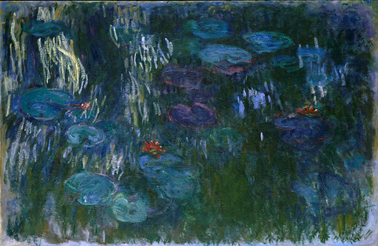 Seerosen, 1916-19 von Claude Monet