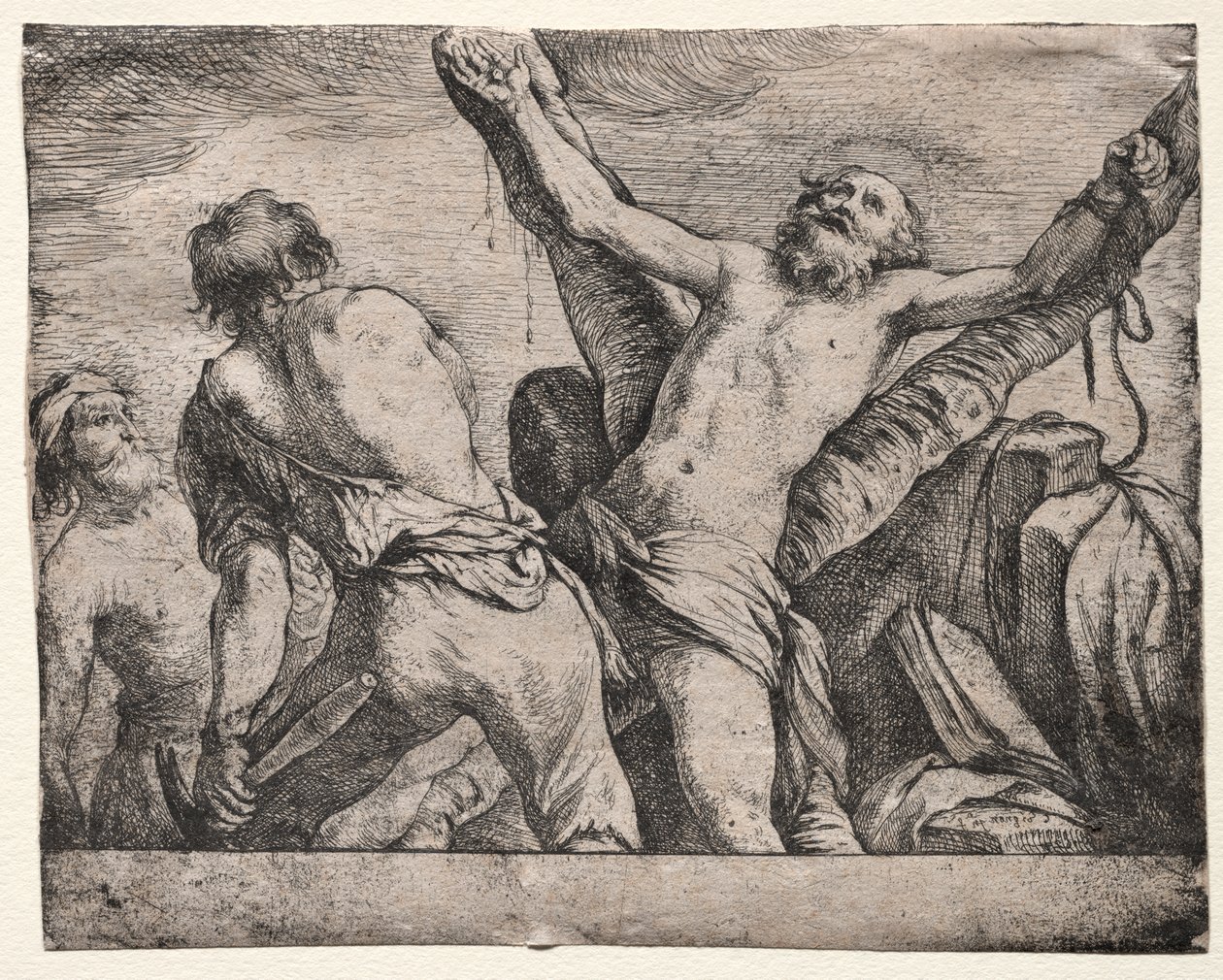 Das Martyrium des heiligen Andreas von Claude Vignon
