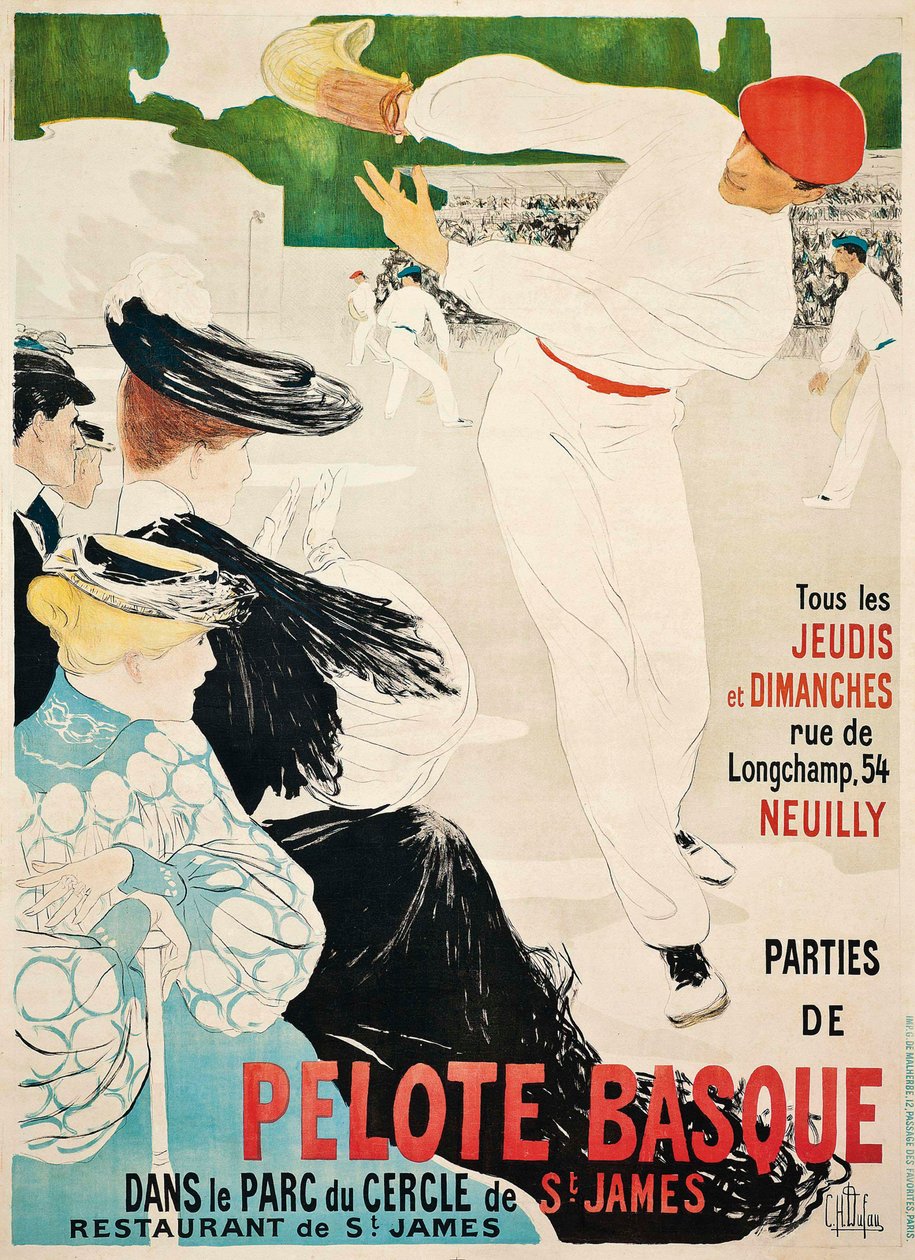 Pelota Basque von Clementine Helene Dufau