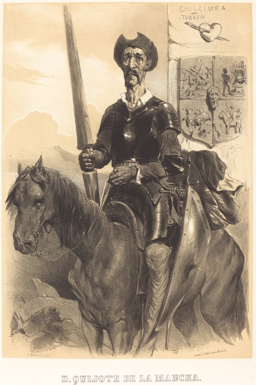 Don Quijote von der Mancha von Célestin Nanteuil