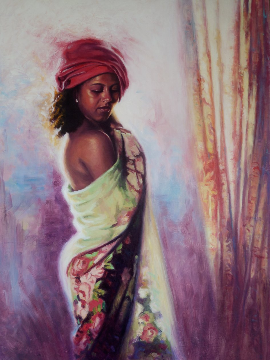 Der rote Turban, 2015 von Colin Bootman