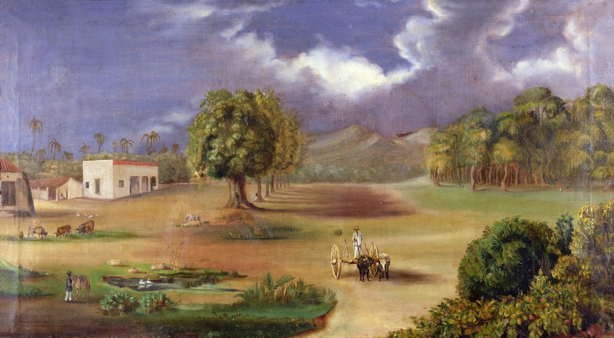 Die Villa von San Pedro Alejandrino von Colombian School