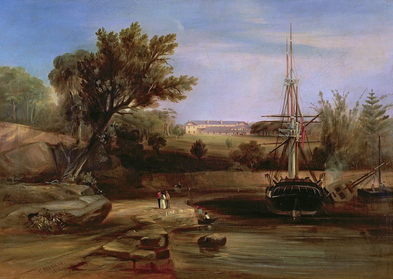 Sydney Cove, 1842 von Conrad Martens