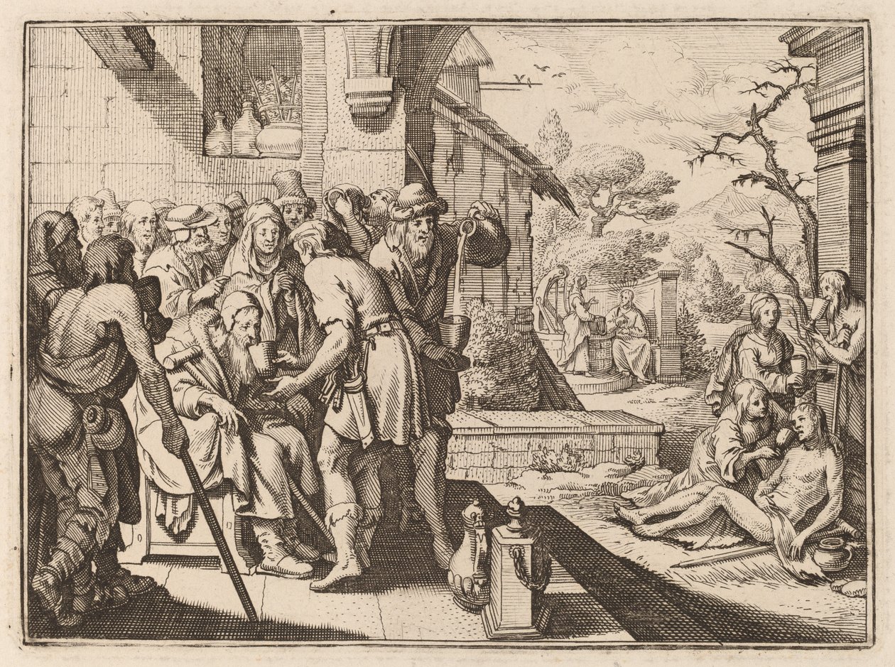 Das Löschen des Durstigen von Conrad Meyer