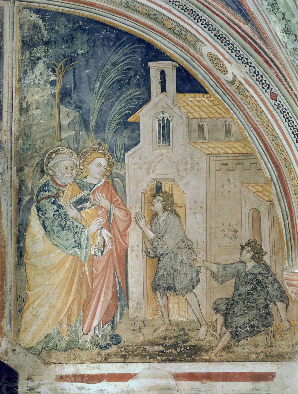 Wunder von St. Peter und Johannes am Tempeltor von Consolo
