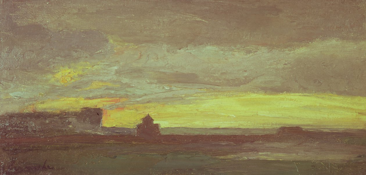 Der Leuchtturm von Ostende von Constant Permeke