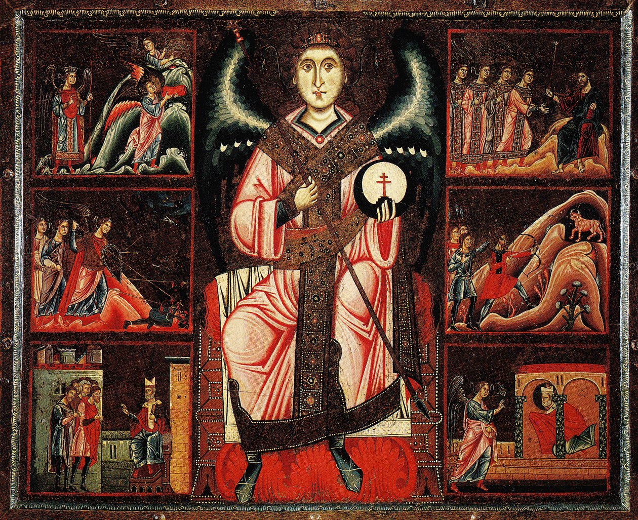 St. Michael und seine Legende von Coppo di Marcovaldo
