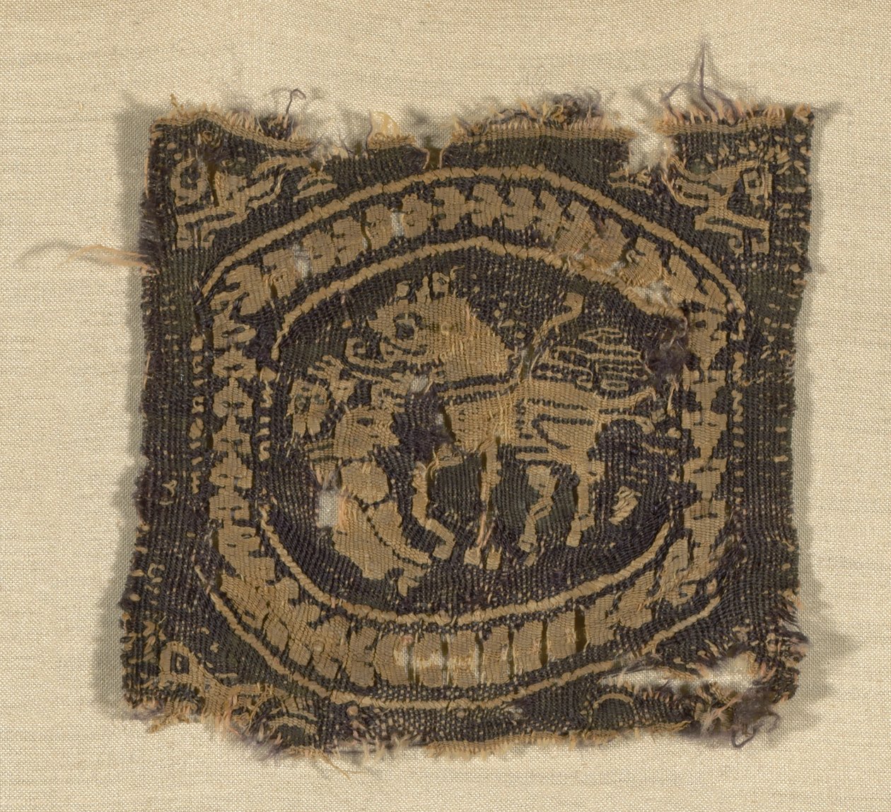 Quadratisches Panel von Coptic