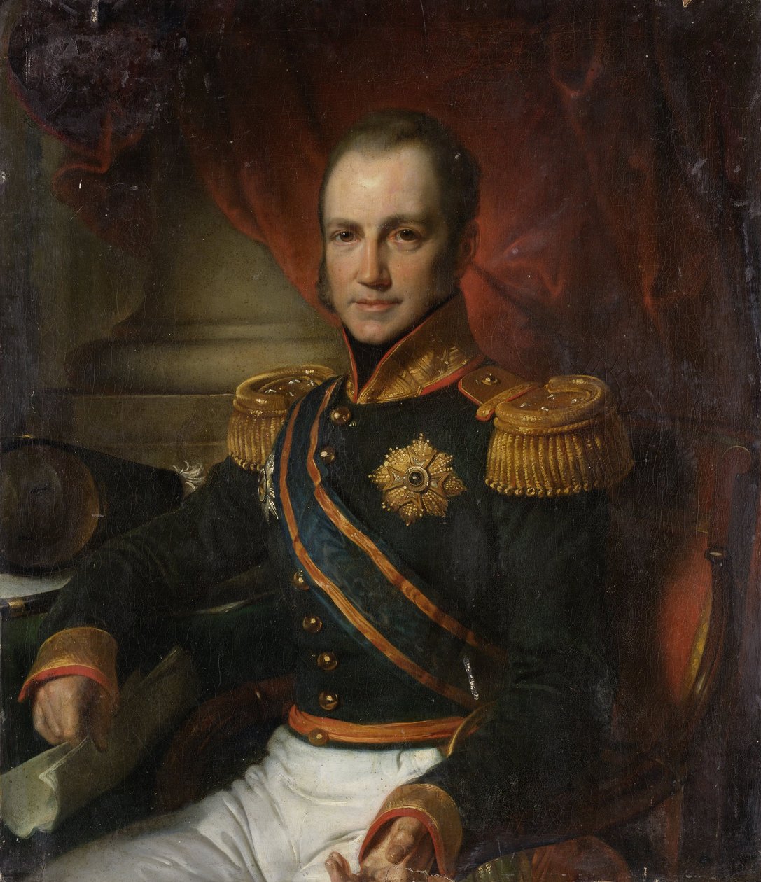 Godart Alexander Gerard Philip Baron van der Capellen (1778-1848). Generalgouverneur (1816-26) von Cornelis Kruseman