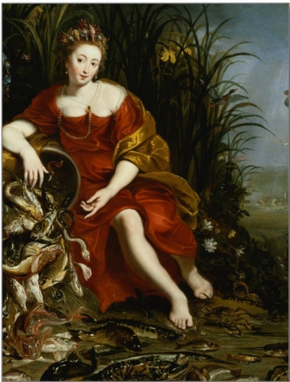 Allegorie des Wassers von Cornelis de Vos