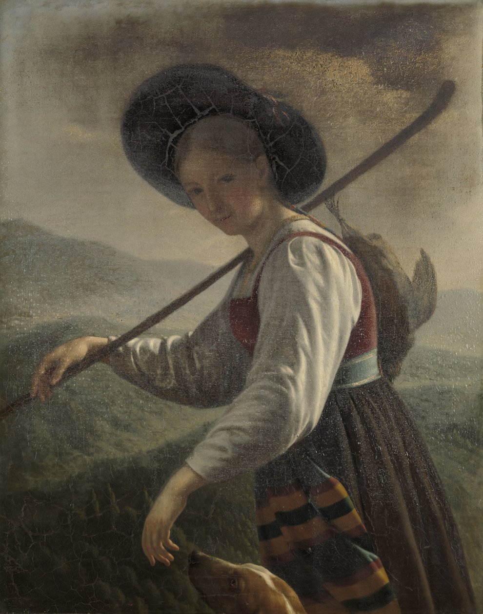 Schweizer Bäuerin von Cornelis Cels
