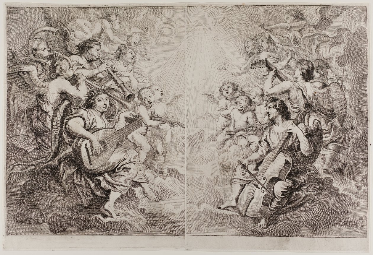 Engel machen Musik von Cornelis Schut I