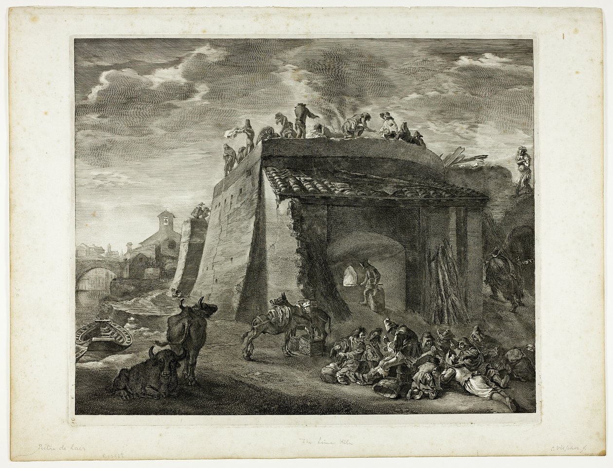 Kalkofen, aus Cabinet Reynst von Cornelis Visscher