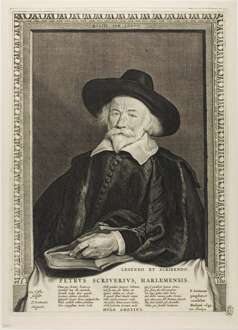 Peter Scriverius von Cornelis Visscher