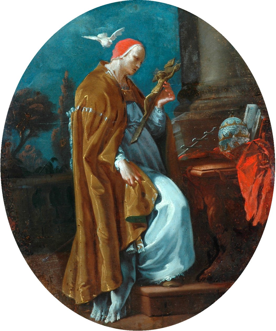 St. Gregor der Große von Corrado Giaquinto