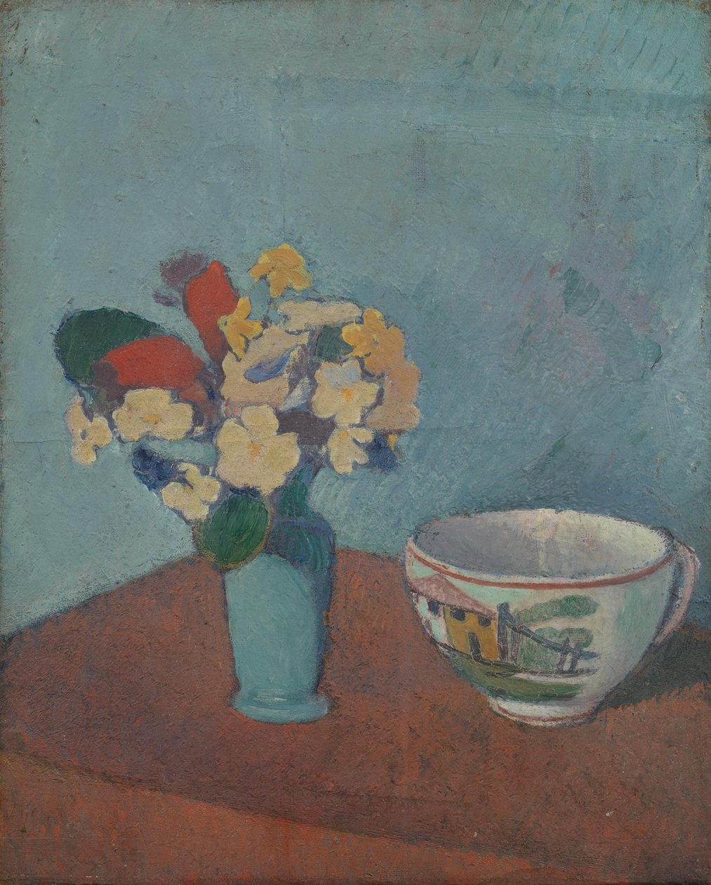 Vase mit Blumen und Tasse von Creator