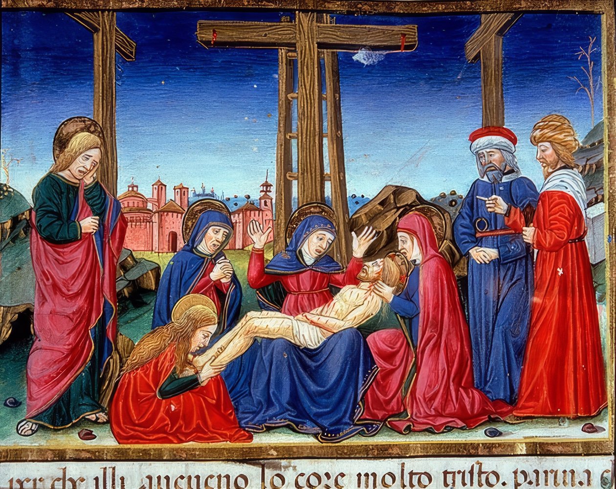 Kreuzabnahme von Cristoforo De Predis