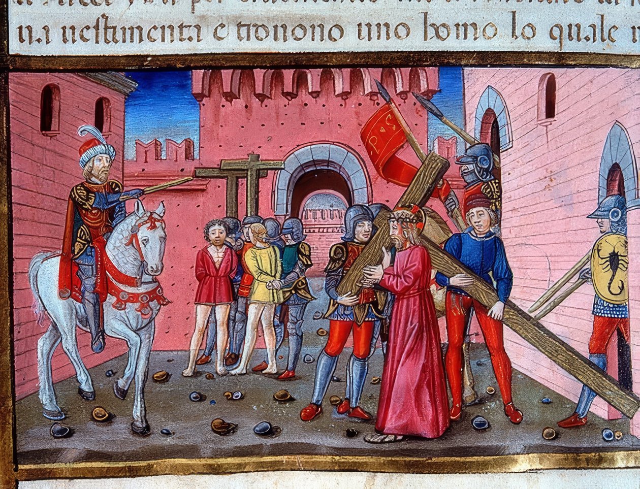 Kreuztragung Christi von Cristoforo De Predis