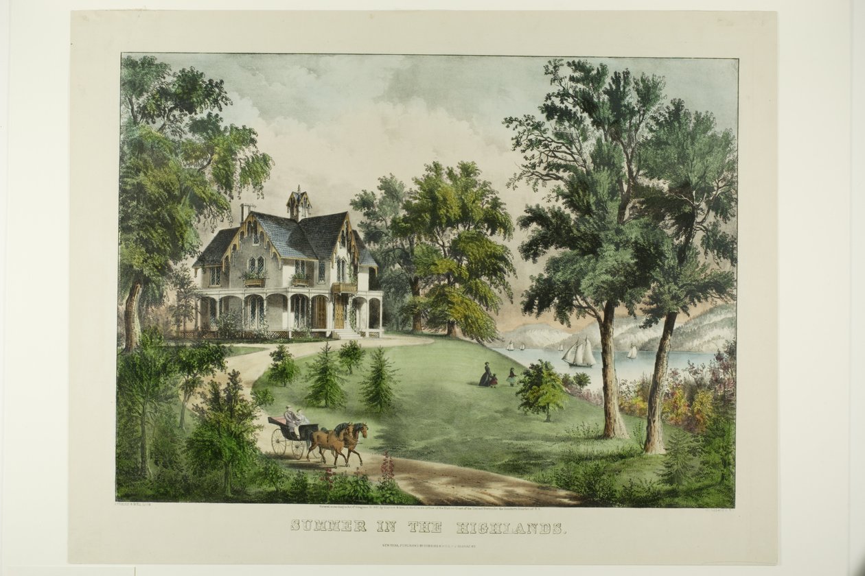 Sommer in den Highlands von Currier and Ives